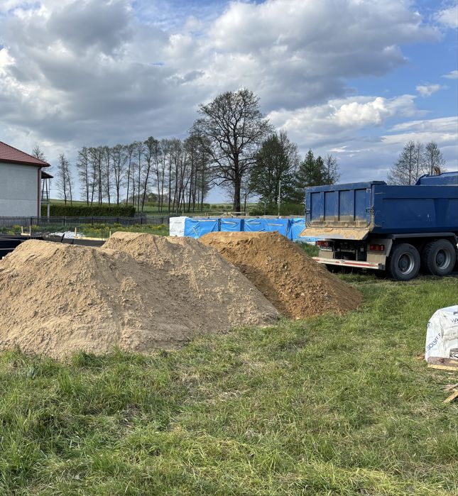 Piasek, ziemia, żwir, kamień- Sprzedaż i transport.