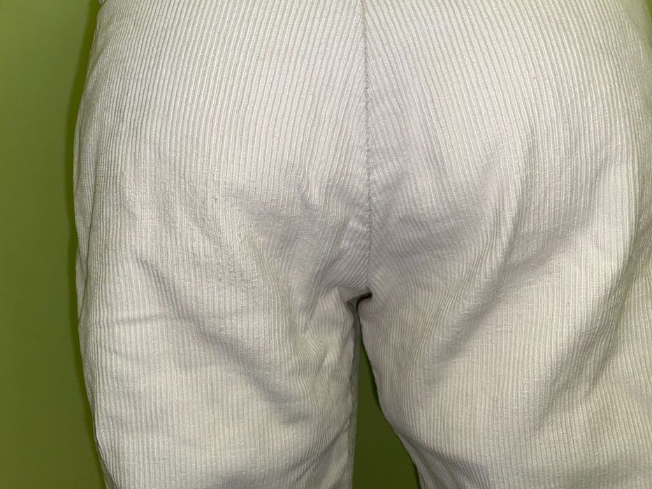 Rybaczki sztruksowe Fishbone S mankament