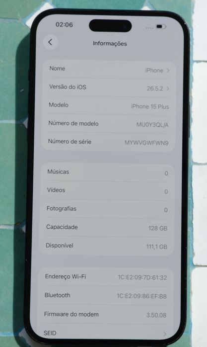 iPhone 15 Plus Impecável