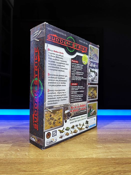 Sudden Strike (PC PL 2000) BIG BOX polskie premierowe wydanie IM Group