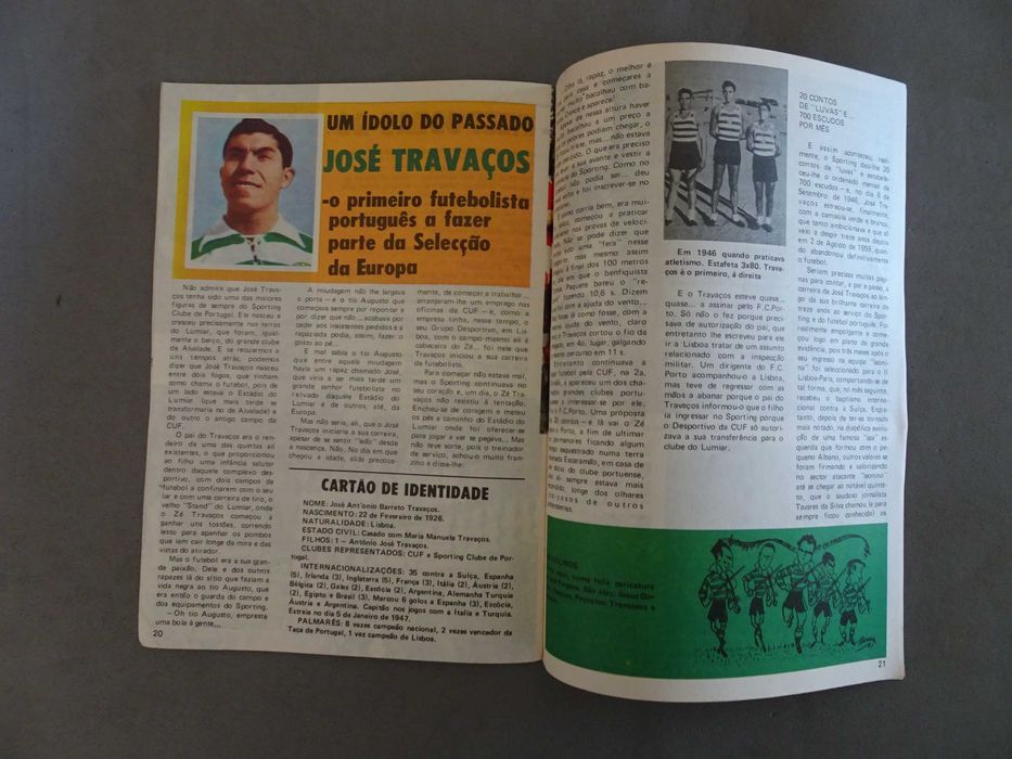Antiga revista Ídolos Desporto 2ª série - 18 Travassos Niki Lauda