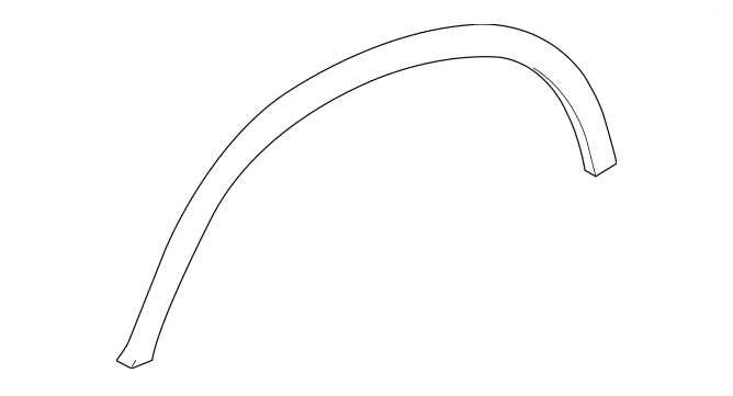 Frisos dos guarda lamas traseiros Mercedes GLC x253 - ORIGINAIS