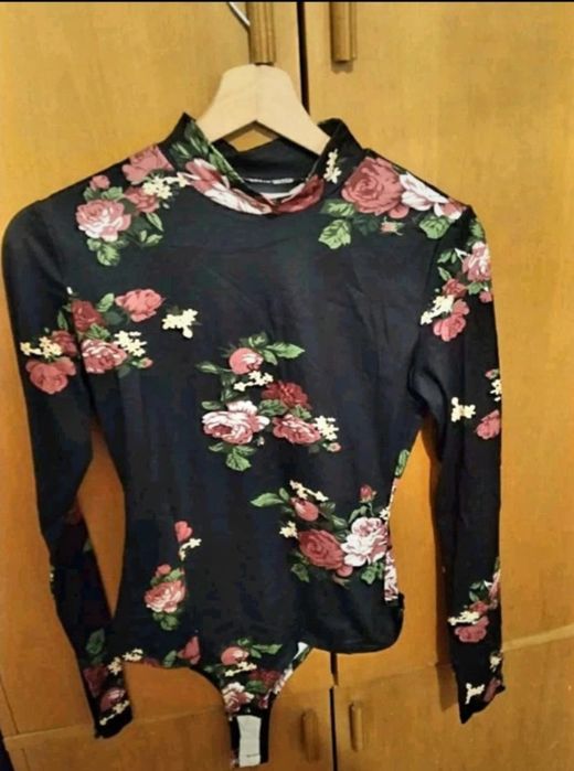 Body Floral tamanho M/L