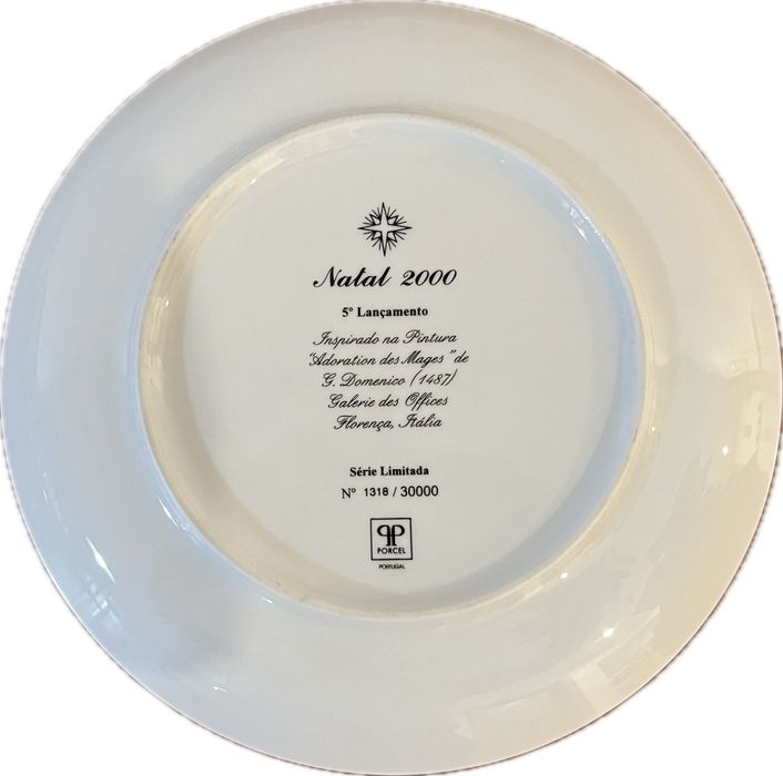 Pratos de Natal Vista Alegre