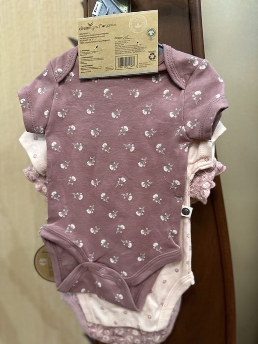 Дитячі боді для дівчат 0-3 місяці