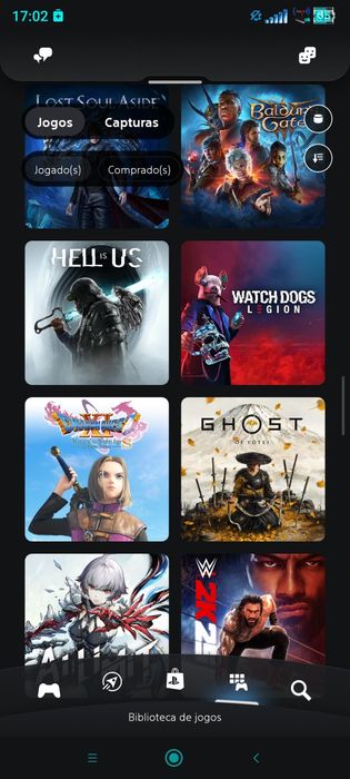 Coleção de jogos PS4/PS5