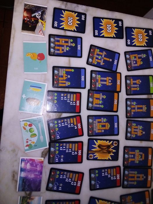 Conjunto de Cartas/Cromos Angry Birds