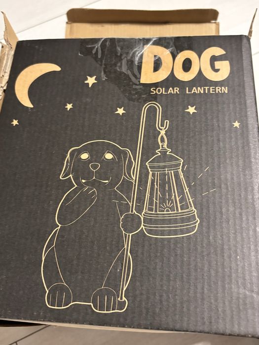 Lampa solarna piesek ozdobna do domu lub ogrodu