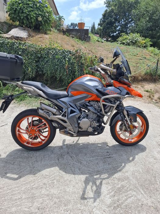 Zontes t1 310 laranja monobraco