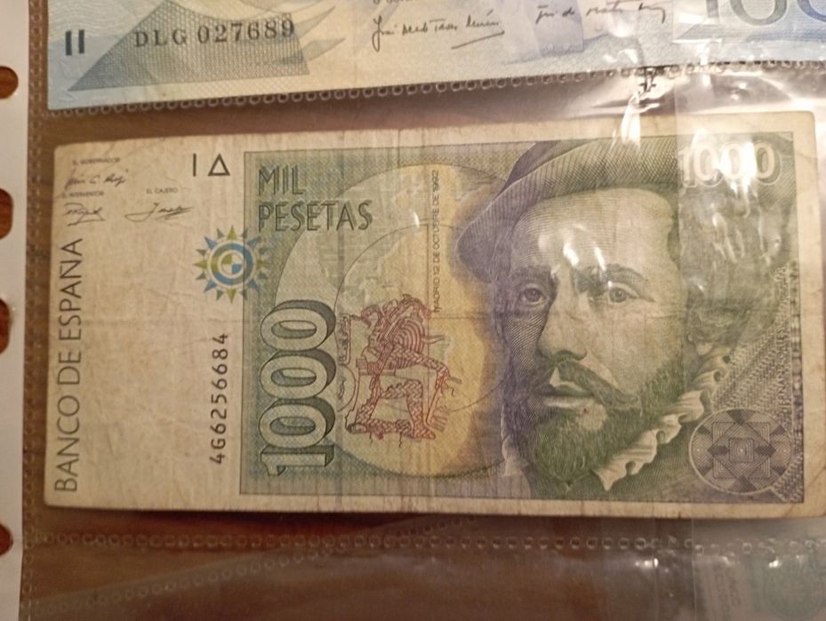Nota 1000 Pesetas Espanha