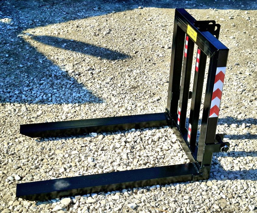 Paleciak na tylni TUZ Widły do palet Udźwig max 1200kg