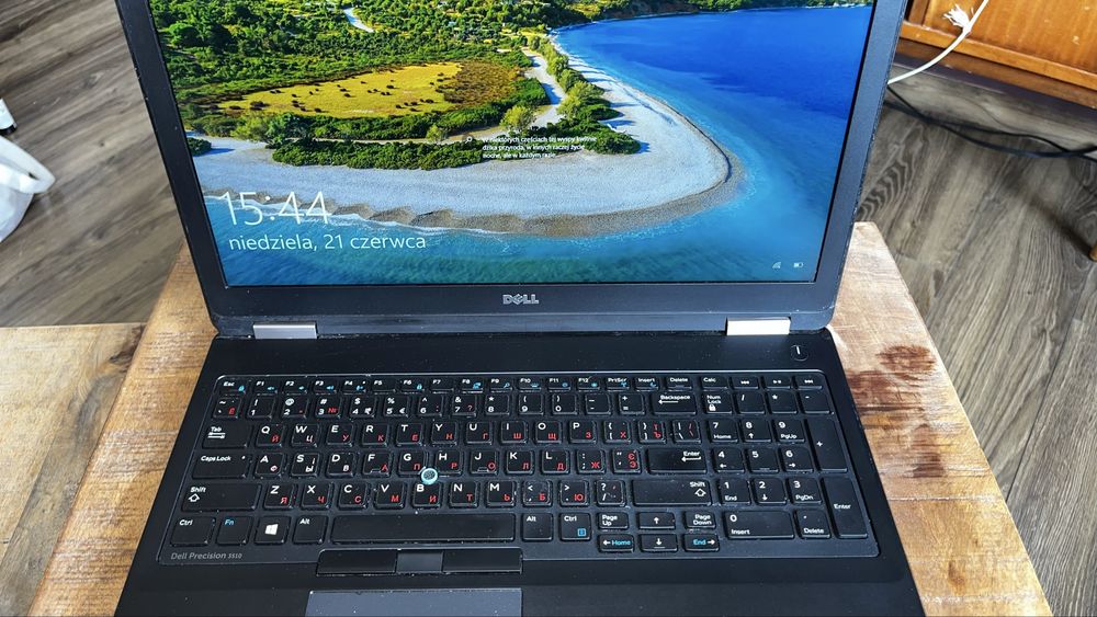 Laptop DELL Precision 3510 Intel Core i7, 16 GB RAM, 500 GB SSD