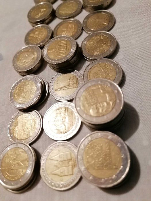 Troco moedas comemorativas de 2€