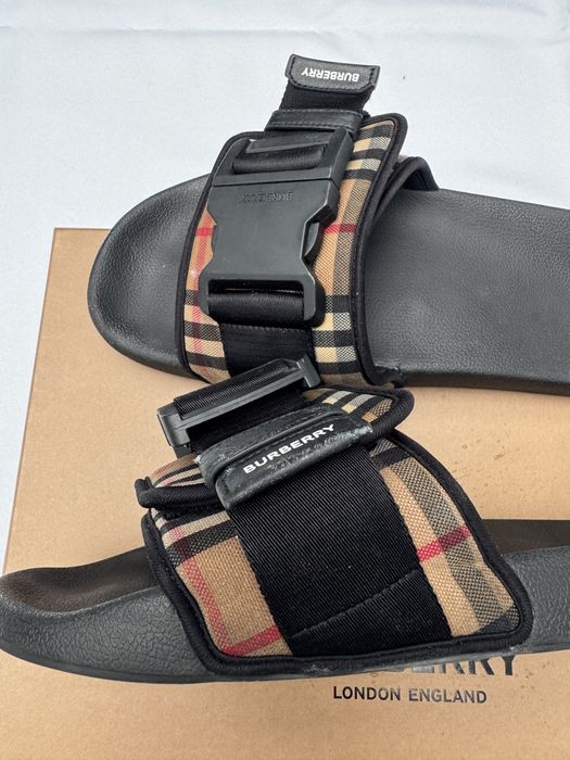 Męskie klapki Burberry