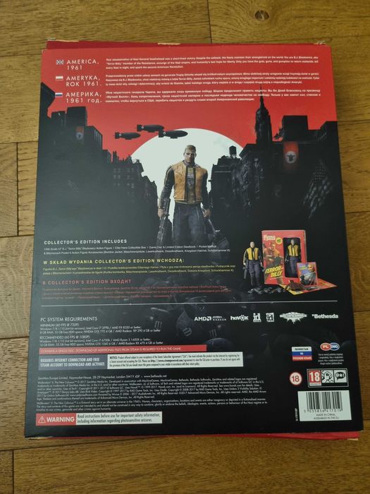 Wolfenstein 2 the new colossus edycja kolekcjonerska PC