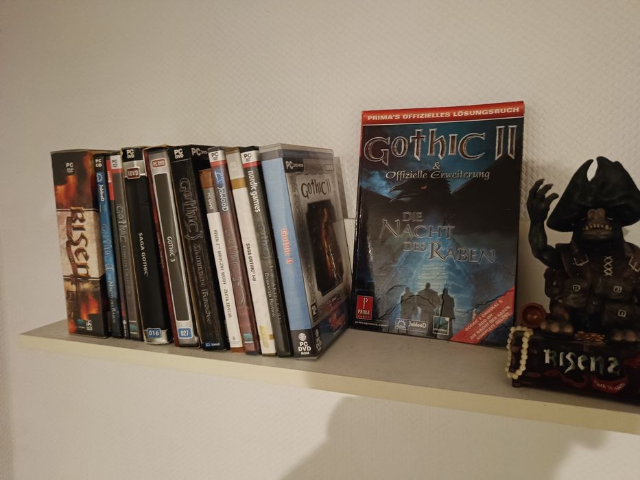 Gry z serii Gothic, Risen Książka oraz Gnom.