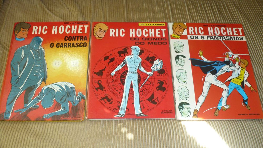 Luc Orient e Ric Hochet - Banda Desenhada Anos 70