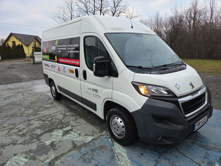 Peugeot Boxer  L2H2 2,2 D 130 KM, FA VAT 23%, serwisowany, w ciągłej eksploatacji