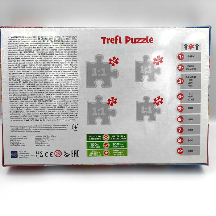 puzzle Trefl 100 elementów dla dzieci Psi Patrol