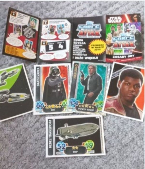 Saszetki Star Wars  karty 50 szt.