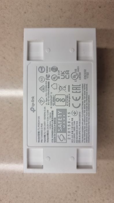 TP-Link TL-POE2412G Adaptador PoE Passivo 24V