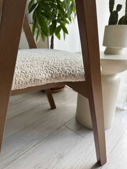 ZESTAW Stół FI 100 + 4x Krzesło drewniane