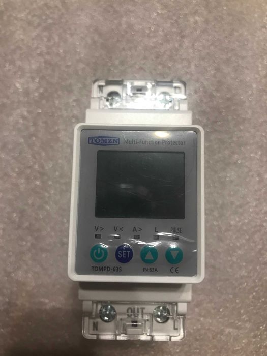 Реле напряжения TOMZN 2P 63A