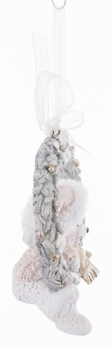 Zawieszka na choinkę miś 10x8cm