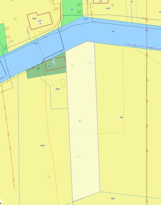 Sprzedam działkę budowlaną - Kopina gmina Cyców - Widok 4