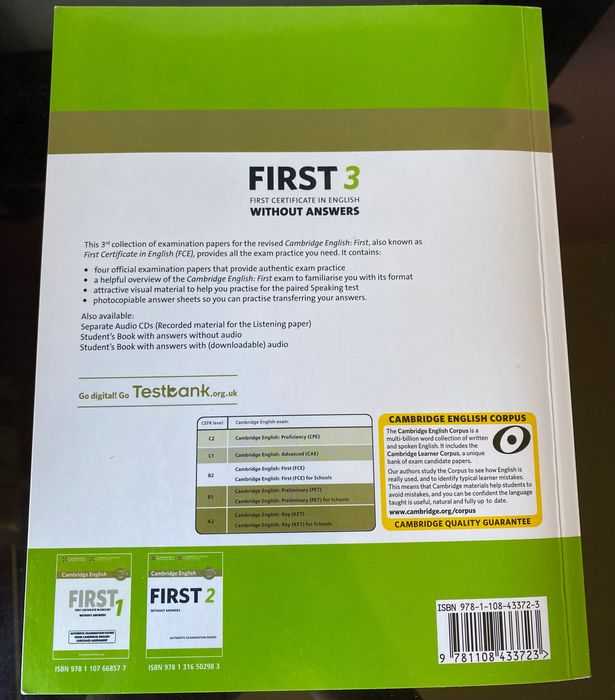 livro first 3 - Cambridge B2