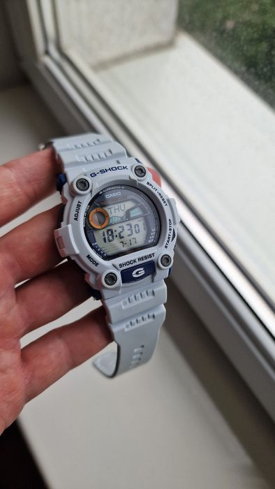 NOWY Gshock G-7900A-7ER Rescue Biały UNIKAT Mudman Rangeman MTG OKAZJA