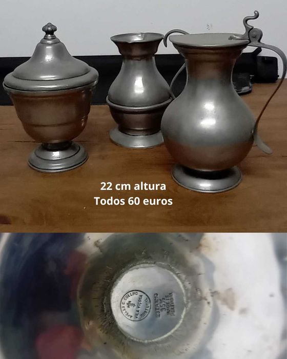 Peças em estanho