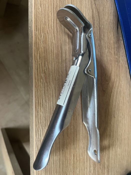 Blacha do pizzy NOWA, ze stali,  3 rozmiary 24, 32, 45 cm, chwytak radełko