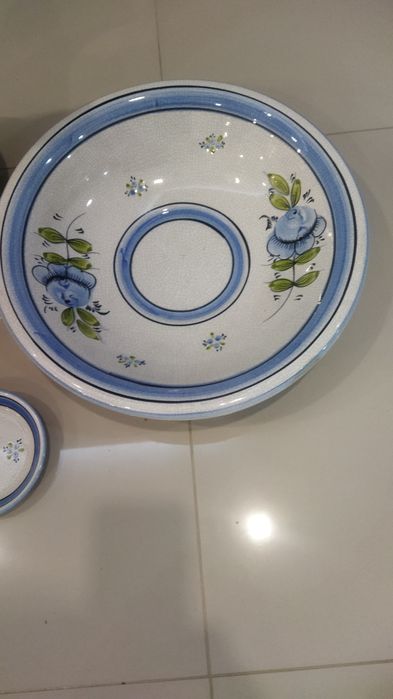 Conjunto de louça de decoração