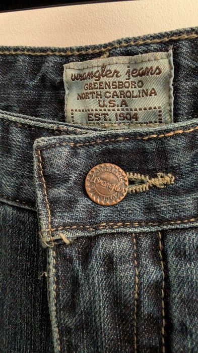 Spodnie jeansowe wrangler proste vintage W28 36 y2k