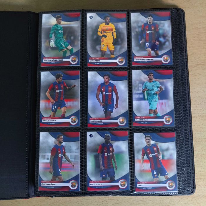 Cartas Barcelona team Set