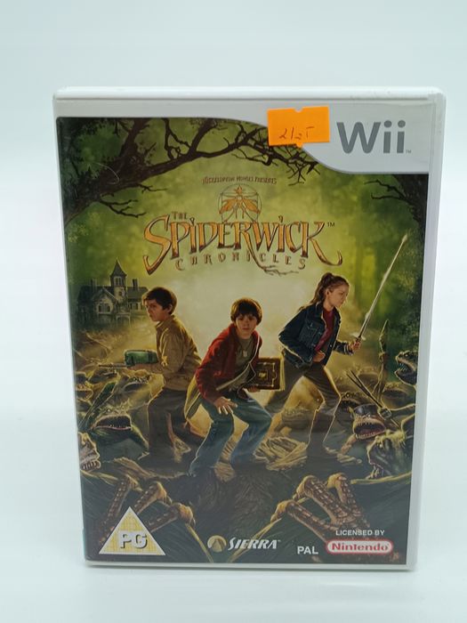 the spiderwick chronicles nintendo wii pudełkowa