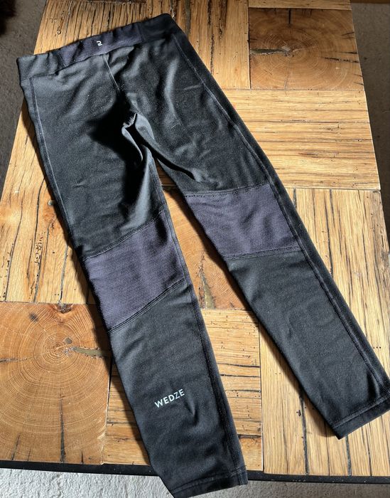 Wedze  Decathlon legginsy termiczne + koszulka + kominiarka 9-10 lat