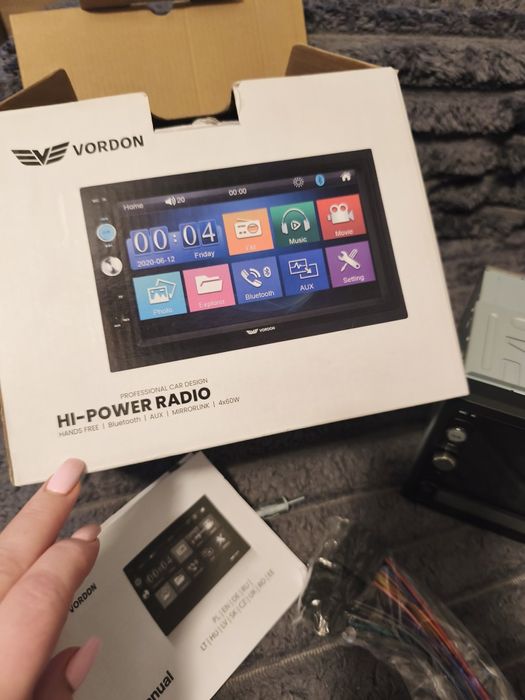 Radioodtwarzacz samochodowy Vordon