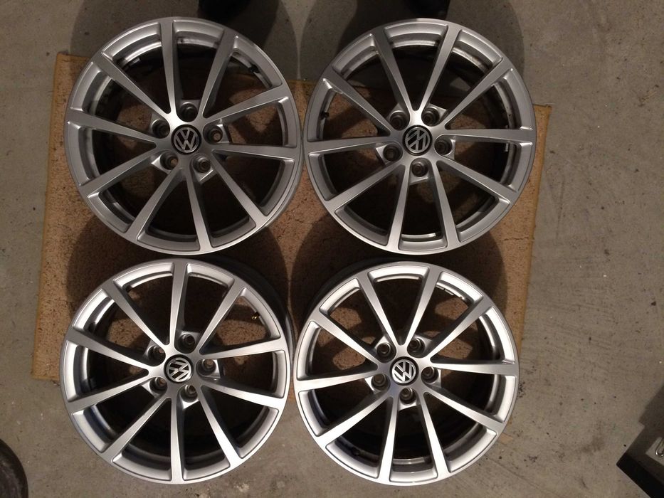 Felgi aluminiowe 17'' Oryginalne Audi VW Skoda Seat 7,5x17 5x112 jak nowe