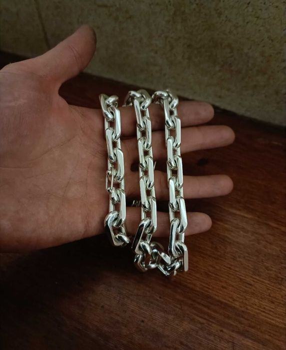 Срібний ланцюжок ~300г чоловічий мужская серебряная цепочка 925 серебр