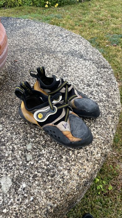 Pés de gato - Solution La Sportiva - Usados apenas em competições