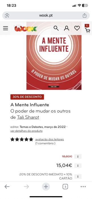 LIVRO A MENTE INFLUENTE LIVRO NOVO