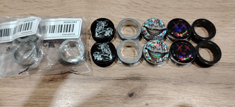 Tunele 18mm, nowe i używane