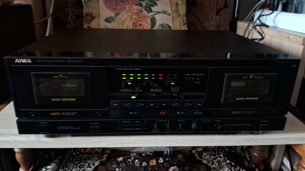 Aiwa AD-WX777 Double Cassette Deck