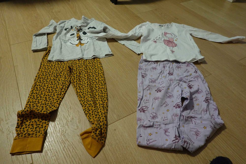 2 piżamy na lato lub wczesną jesień - stan bdb