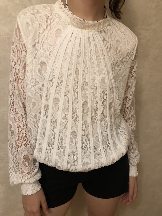 Блуза нова ажурна l/xl