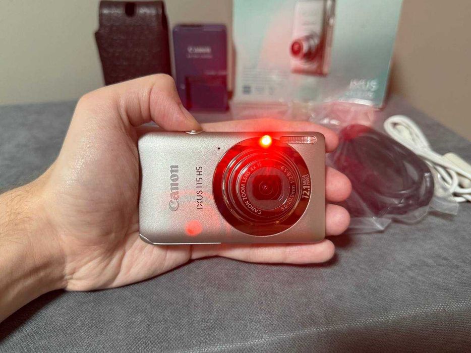 Canon IXUS 115 HS — ЯК НОВИЙ | Вінтажний Цифровий Фотоапарат-Мильниця | Повний комплект | Y2K TikTok