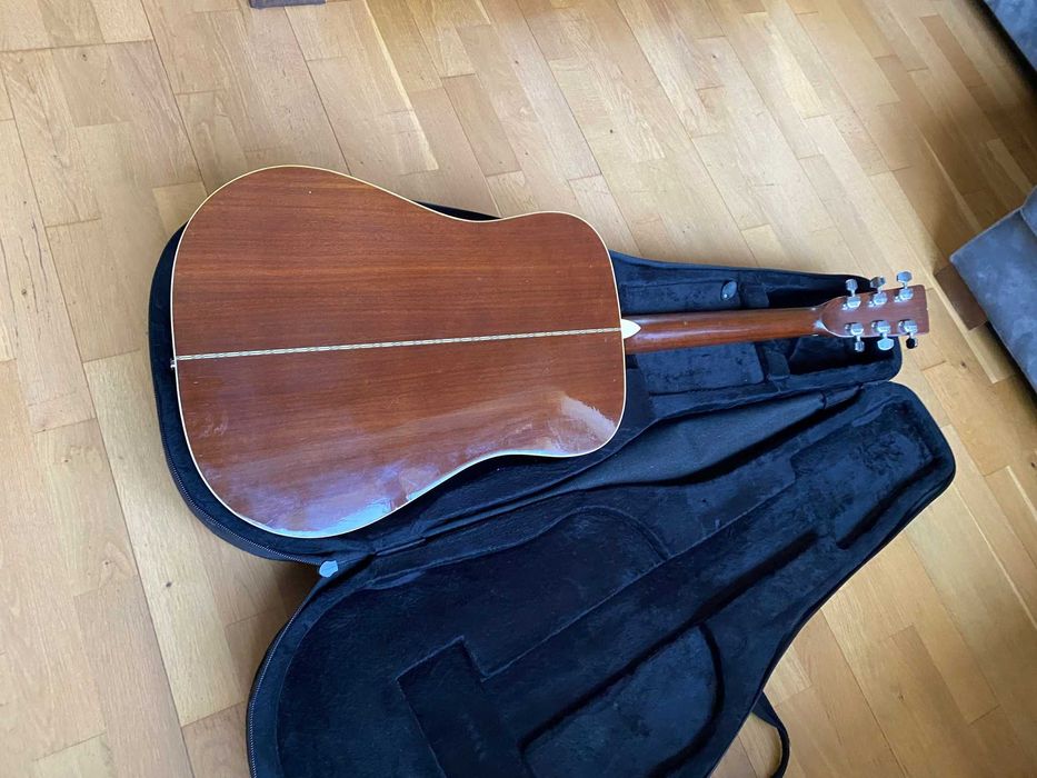 Sitarra Japońska gitara akustyczna + Shadow SH145 pickup + Case