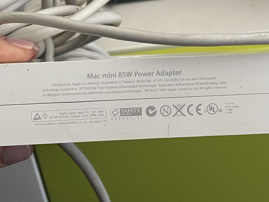 Mac mini 85W Power Adapter